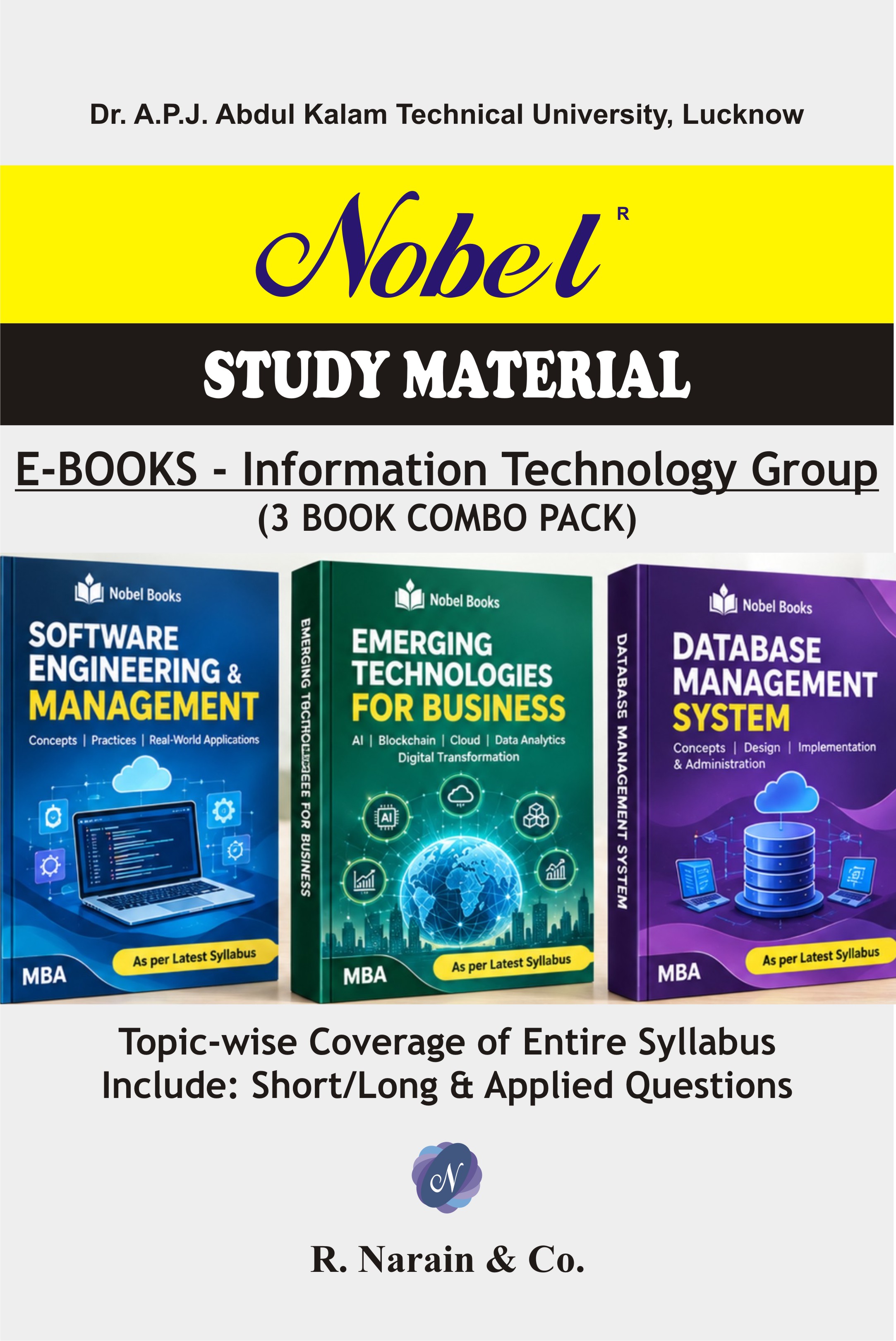 AKTU MBA - IIIrd Sem. IT Group - Nobel S/M [E-Book]